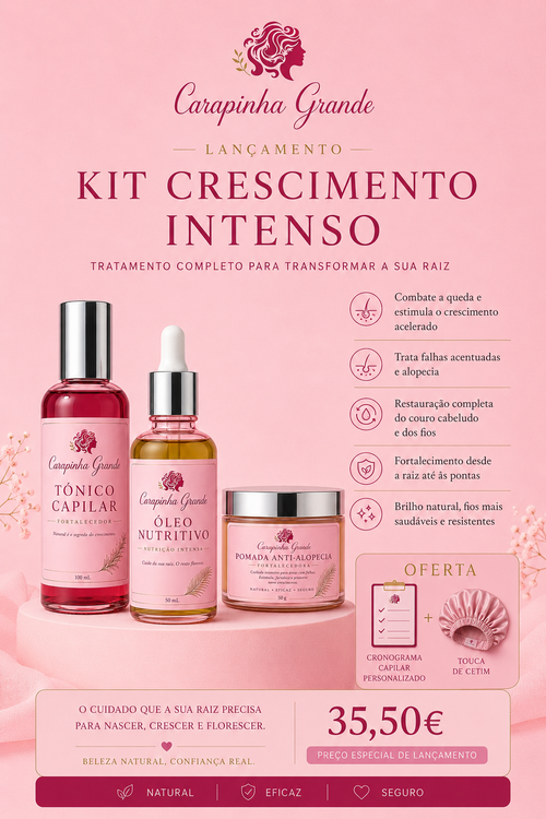 Kit Crescimento Intenso